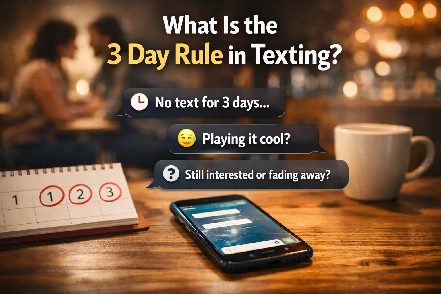 What Is the 3 Day Rule in Texting? What It Actually Means in Modern Dating